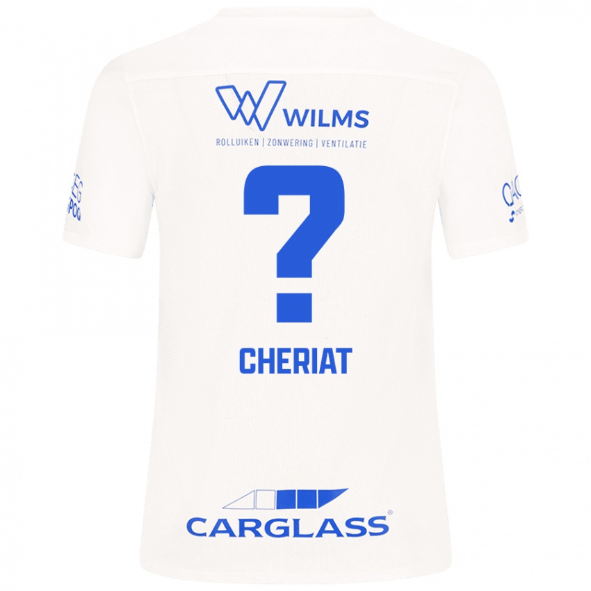 Kinder Rayan Cheriat #0 Weiß Auswärtstrikot Trikot 2024/25 T-Shirt Österreich