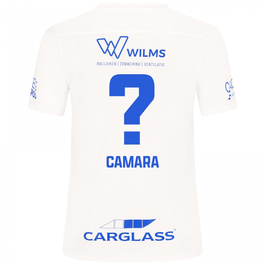 Kinder Ali Camara #0 Weiß Auswärtstrikot Trikot 2024/25 T-Shirt Österreich