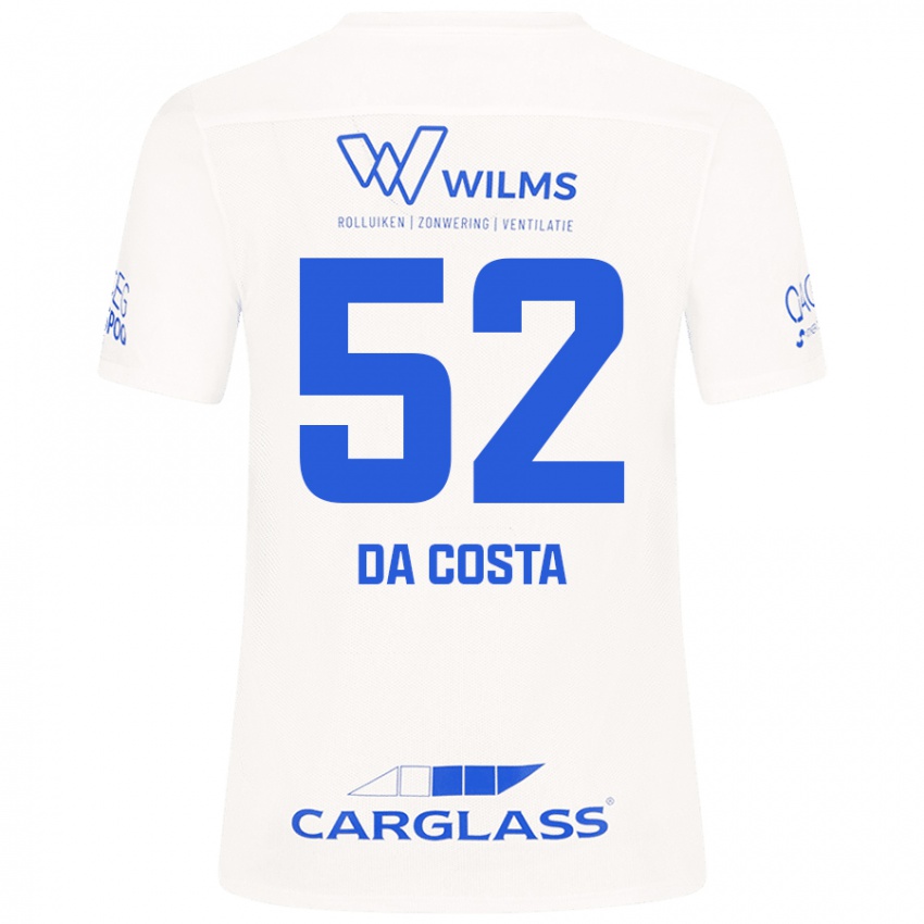 Kinder Wilson Da Costa #52 Weiß Auswärtstrikot Trikot 2024/25 T-Shirt Österreich