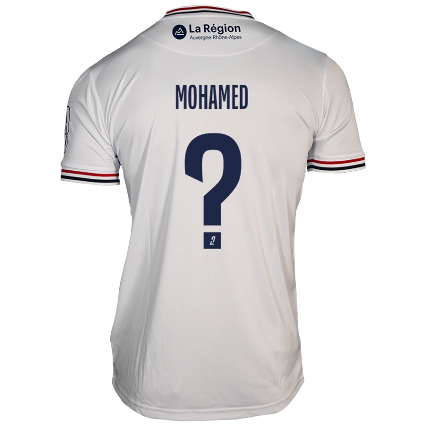 Kinder Yassine Mohamed #0 Weiß Auswärtstrikot Trikot 2024/25 T-Shirt Österreich