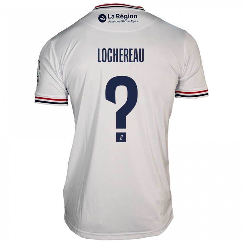 Kinder Yad Lochereau #0 Weiß Auswärtstrikot Trikot 2024/25 T-Shirt Österreich