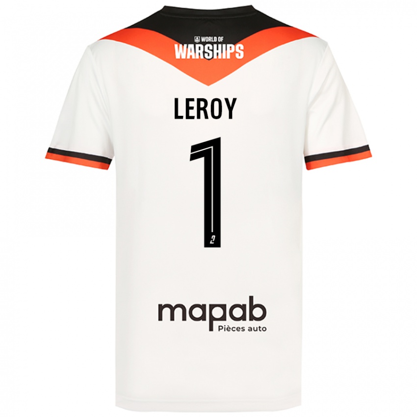 Kinder Benjamin Leroy #1 Weiß Auswärtstrikot Trikot 2024/25 T-Shirt Österreich