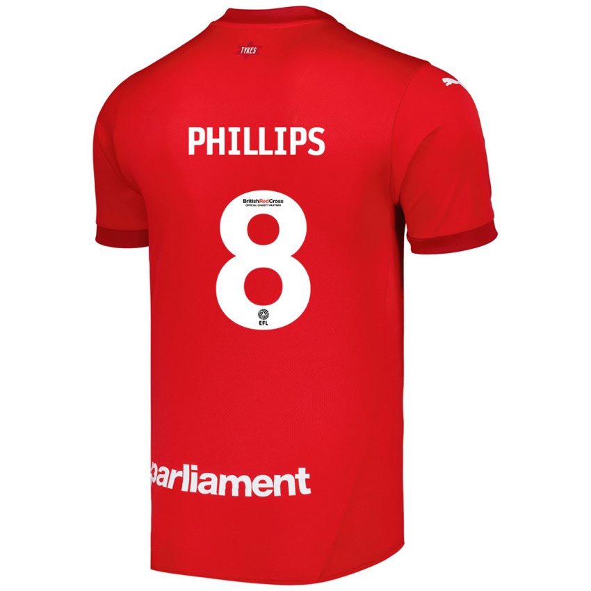 Herren Adam Phillips #8 Rot Heimtrikot Trikot 2024/25 T-Shirt Österreich