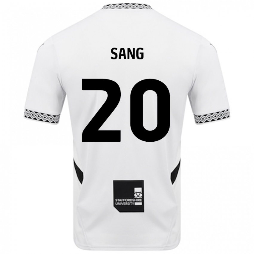 Herren Tom Sang #20 Weiß Heimtrikot Trikot 2024/25 T-Shirt Österreich