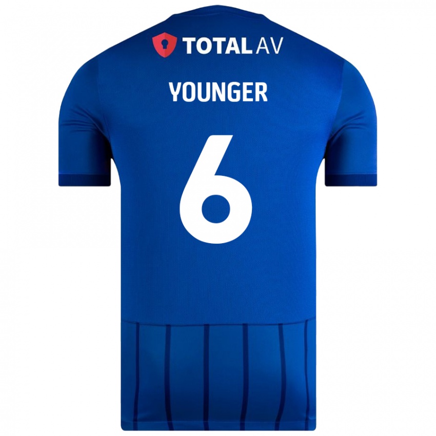 Herren Jazz Younger #6 Blau Heimtrikot Trikot 2024/25 T-Shirt Österreich