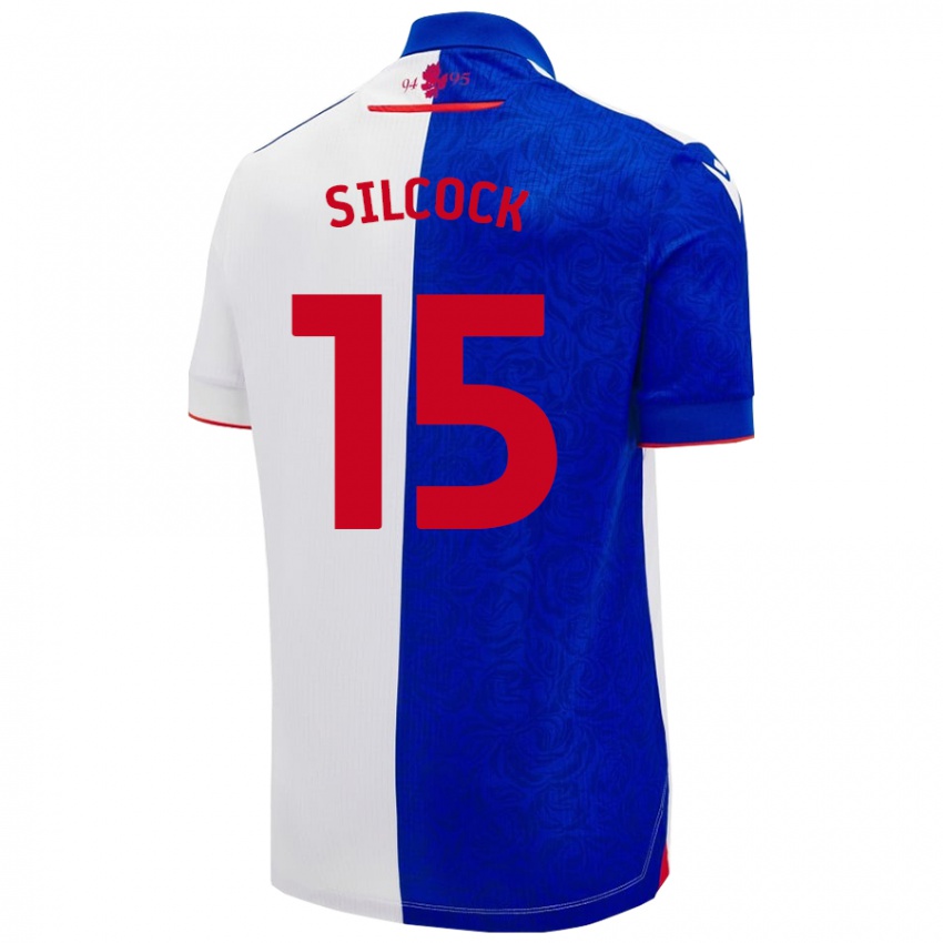 Herren Hannah Silcock #15 Himmelblau Weiß Heimtrikot Trikot 2024/25 T-Shirt Österreich