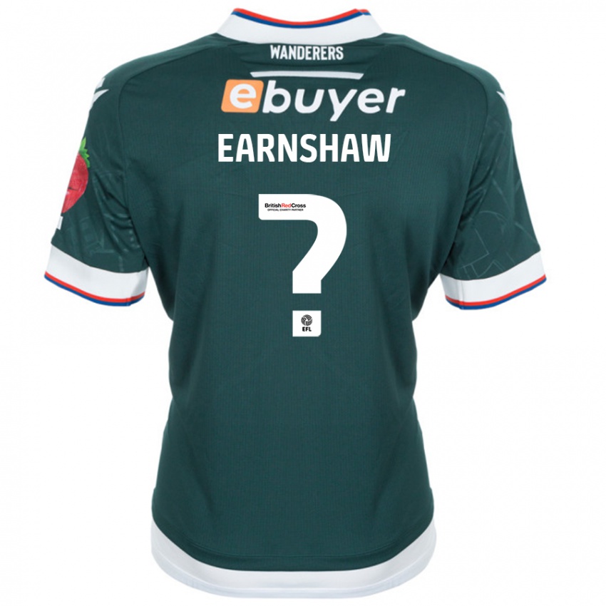 Herren Lucy Earnshaw #0 Dunkelgrün Auswärtstrikot Trikot 2024/25 T-Shirt Österreich