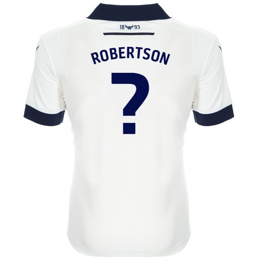 Herren Maddie Robertson #0 Weiß Marineblau Auswärtstrikot Trikot 2024/25 T-Shirt Österreich