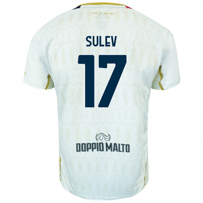 Herren Ivan Sulev #17 Weiß Auswärtstrikot Trikot 2024/25 T-Shirt Österreich