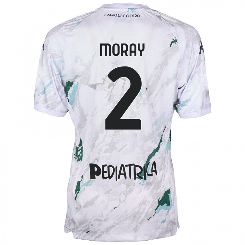 Herren Jeremy Moray #2 Grau Auswärtstrikot Trikot 2024/25 T-Shirt Österreich