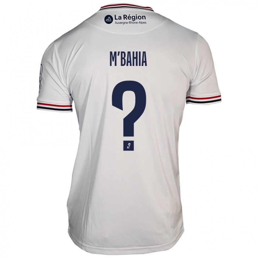 Herren Ivan M'bahia #0 Weiß Auswärtstrikot Trikot 2024/25 T-Shirt Österreich