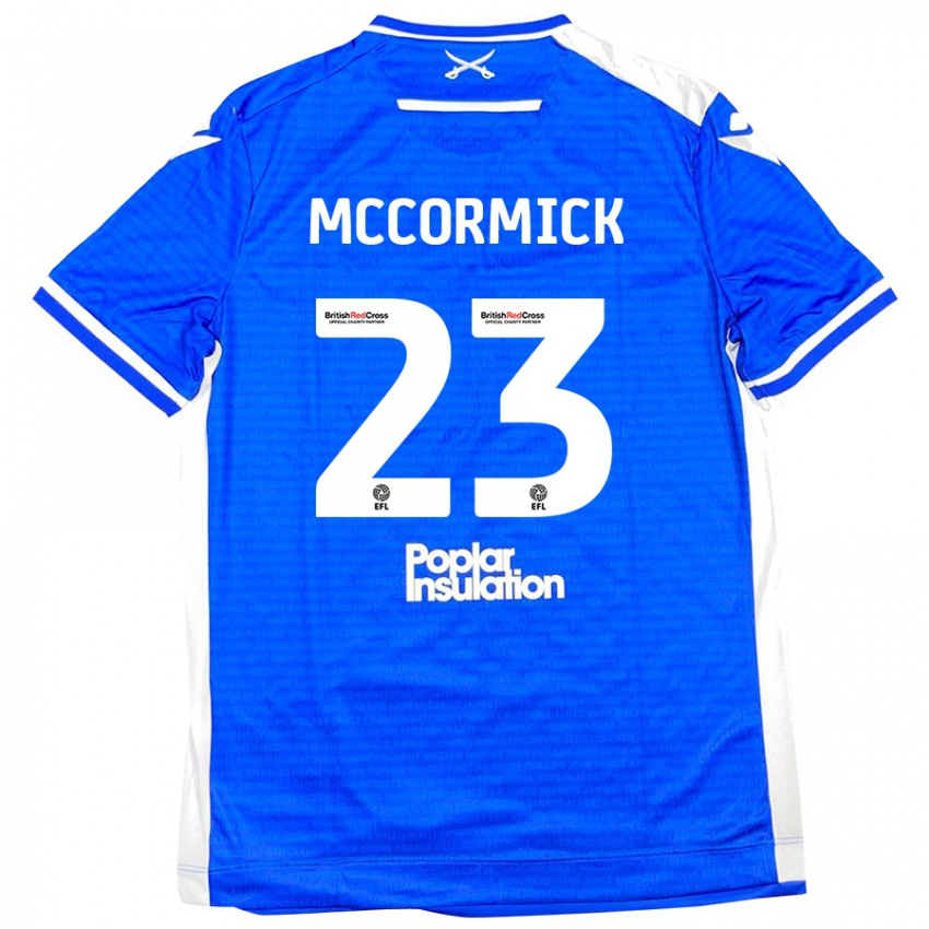 Damen Luke Mccormick #23 Blau Weiß Heimtrikot Trikot 2024/25 T-Shirt Österreich