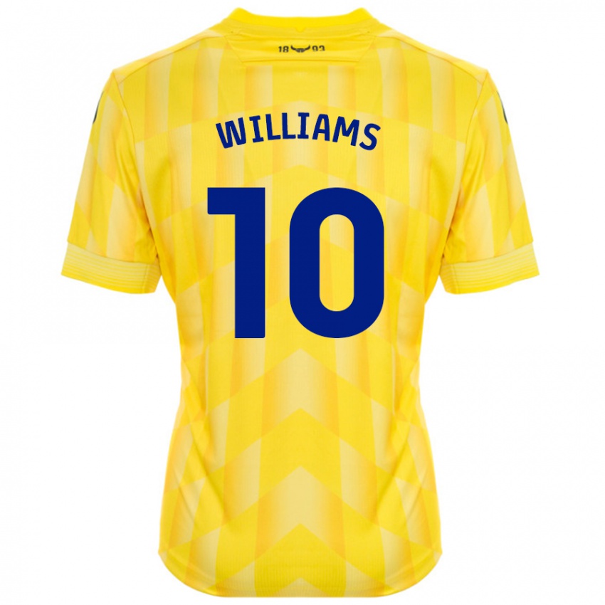 Damen Cheryl Williams #10 Gelb Heimtrikot Trikot 2024/25 T-Shirt Österreich