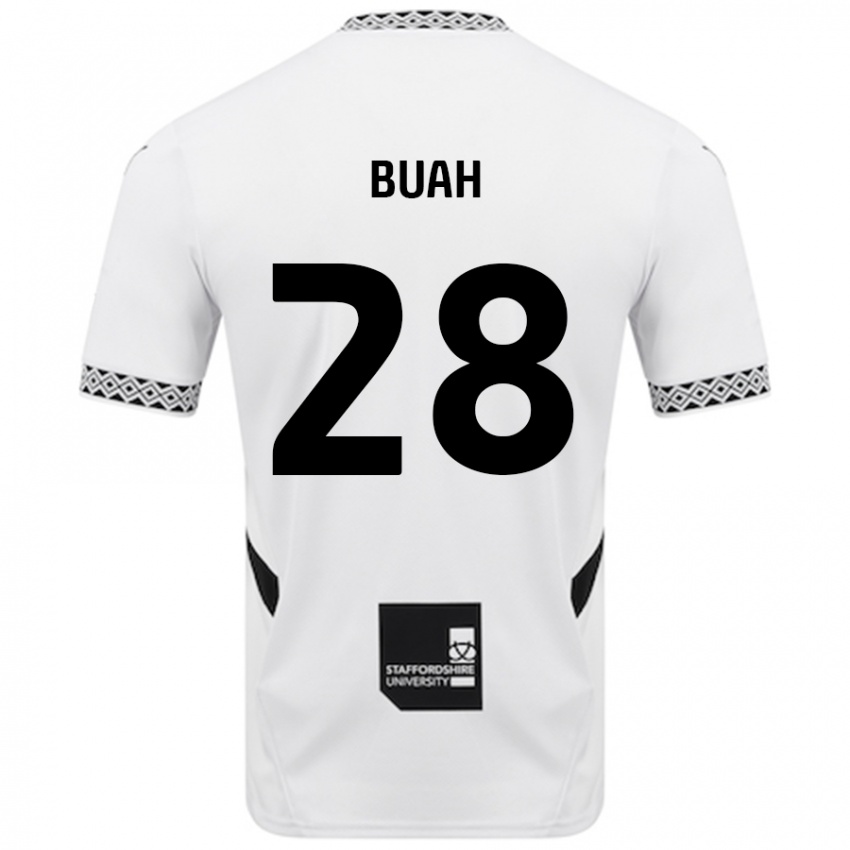 Damen Andrew Buah #28 Weiß Heimtrikot Trikot 2024/25 T-Shirt Österreich