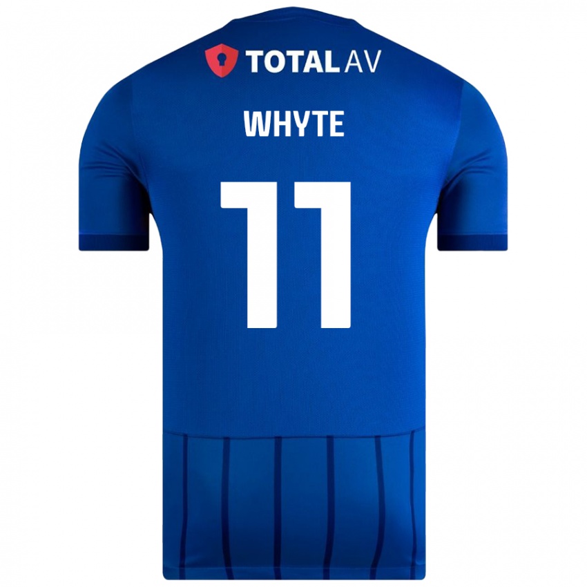 Damen Gavin Whyte #11 Blau Heimtrikot Trikot 2024/25 T-Shirt Österreich