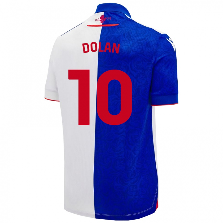 Damen Tyrhys Dolan #10 Himmelblau Weiß Heimtrikot Trikot 2024/25 T-Shirt Österreich