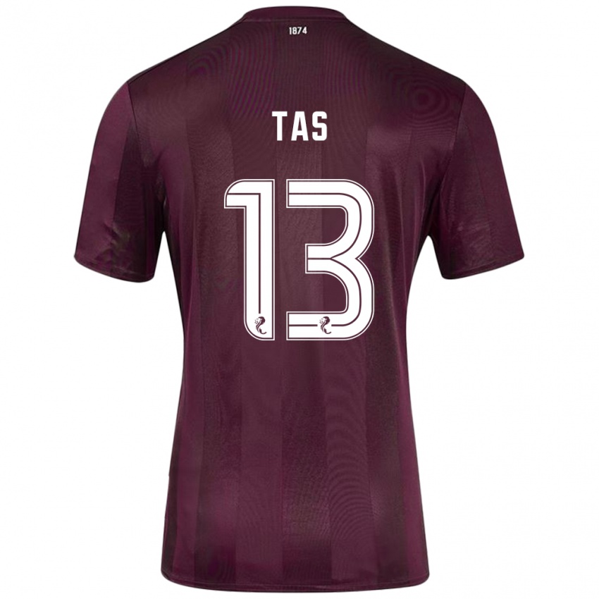 Damen Lyndon Tas #13 Burgundrot Heimtrikot Trikot 2024/25 T-Shirt Österreich