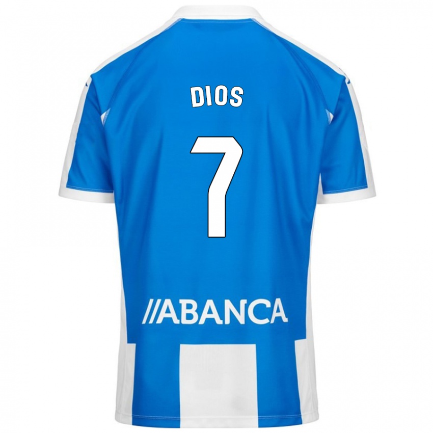 Damen Eva Dios #7 Blau Weiß Heimtrikot Trikot 2024/25 T-Shirt Österreich