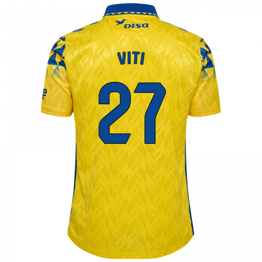 Damen Viti #27 Gelb Blau Heimtrikot Trikot 2024/25 T-Shirt Österreich