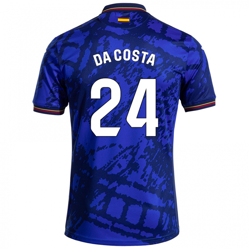 Damen Coba Da Costa #24 Dunkleres Blau Heimtrikot Trikot 2024/25 T-Shirt Österreich