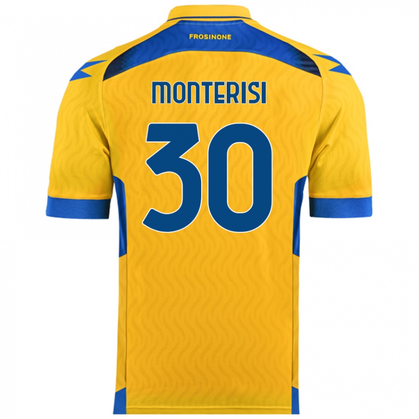 Damen Ilario Monterisi #30 Gelb Heimtrikot Trikot 2024/25 T-Shirt Österreich