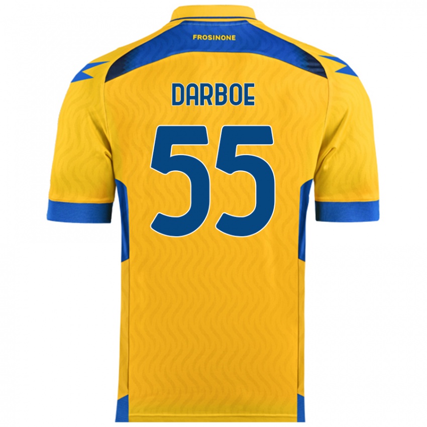 Damen Ebrima Darboe #55 Gelb Heimtrikot Trikot 2024/25 T-Shirt Österreich