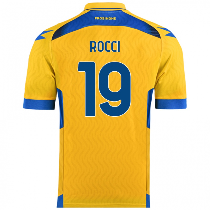 Damen Valerio Rocci #19 Gelb Heimtrikot Trikot 2024/25 T-Shirt Österreich