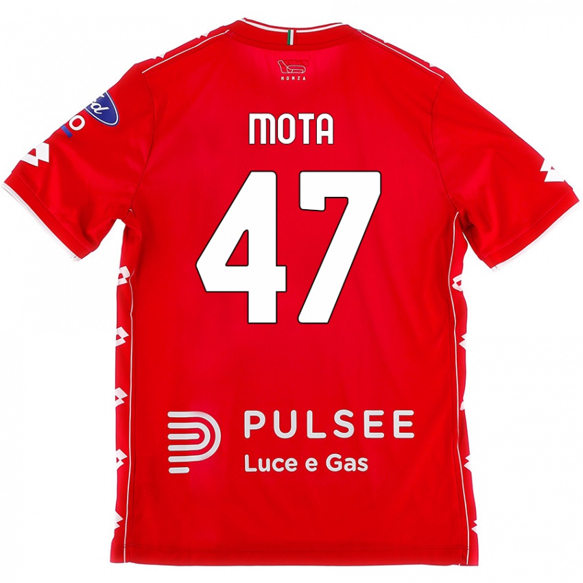 Damen Dany Mota #47 Rot Weiß Heimtrikot Trikot 2024/25 T-Shirt Österreich