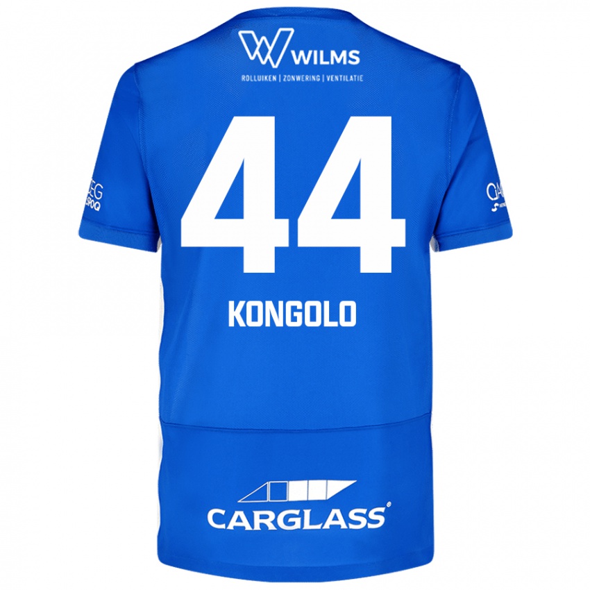 Damen Josue Kongolo #44 Blau Heimtrikot Trikot 2024/25 T-Shirt Österreich