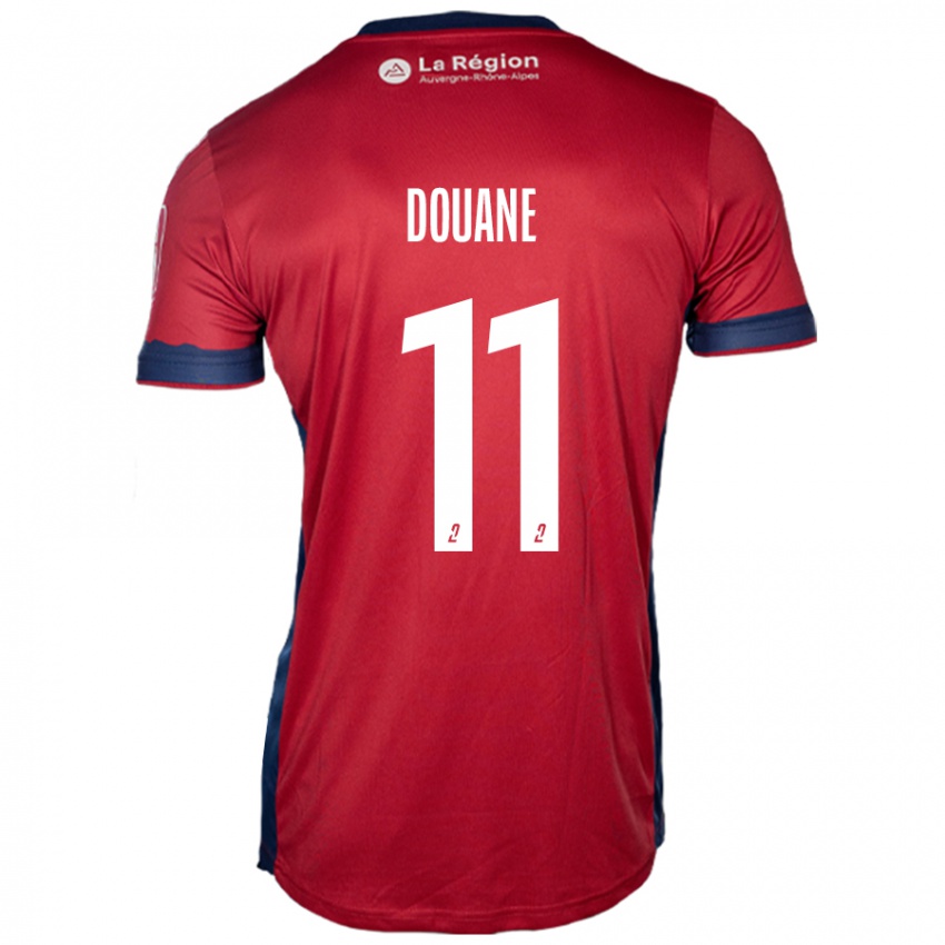 Damen Maïdine Douane #11 Hellburgunderrot Heimtrikot Trikot 2024/25 T-Shirt Österreich