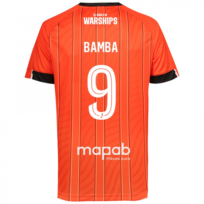 Damen Mohamed Bamba #9 Orange Heimtrikot Trikot 2024/25 T-Shirt Österreich