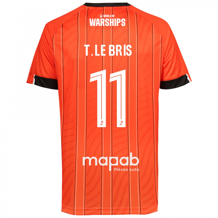 Damen Théo Le Bris #11 Orange Heimtrikot Trikot 2024/25 T-Shirt Österreich