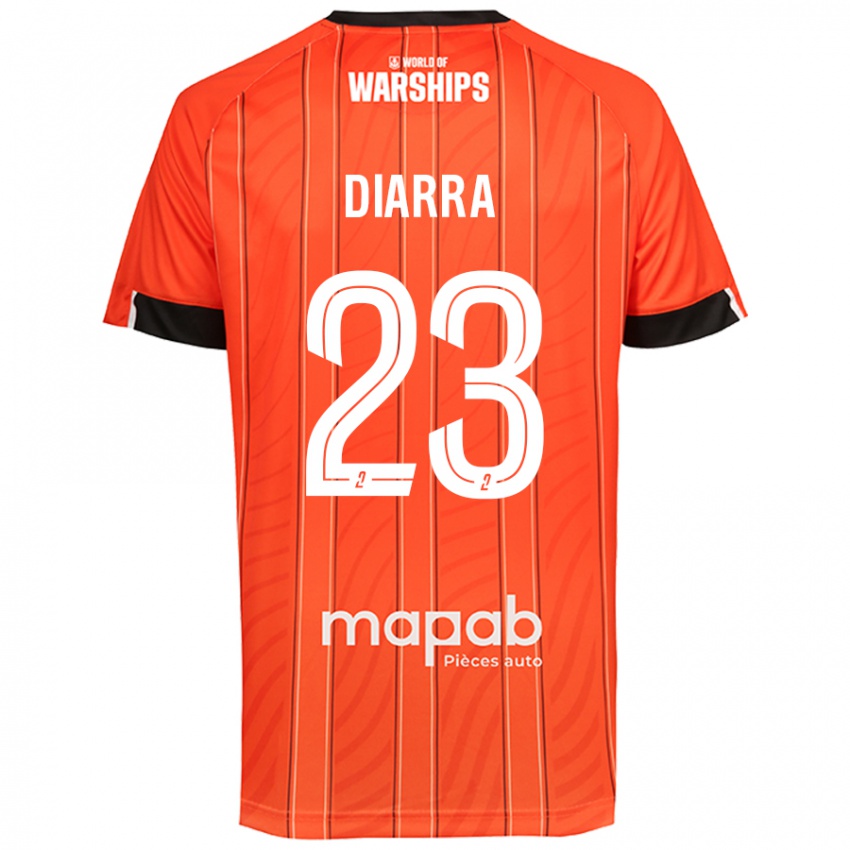 Damen Stéphane Diarra #23 Orange Heimtrikot Trikot 2024/25 T-Shirt Österreich