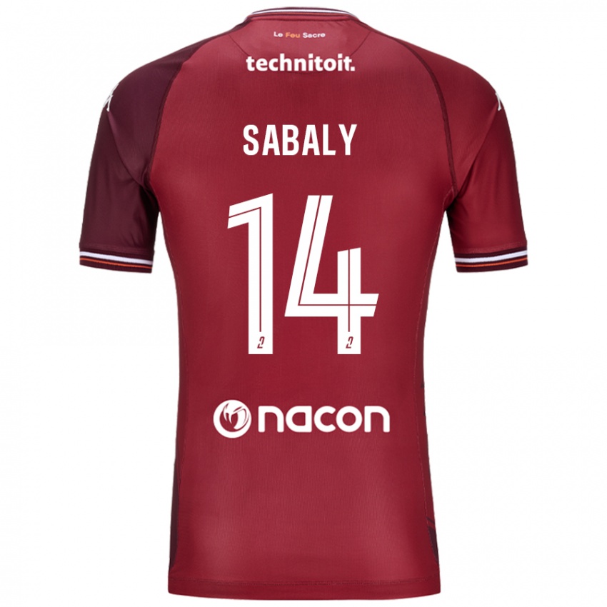 Damen Cheikh Sabaly #14 Rot Granata Heimtrikot Trikot 2024/25 T-Shirt Österreich