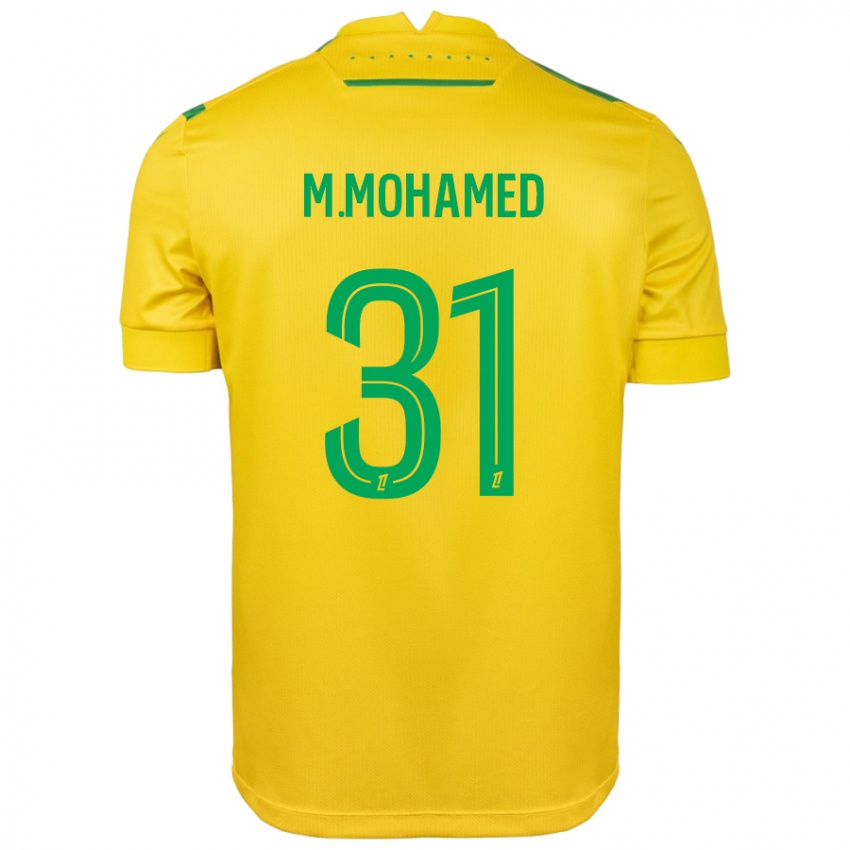 Damen Mostafa Mohamed #31 Gelb Grün Heimtrikot Trikot 2024/25 T-Shirt Österreich