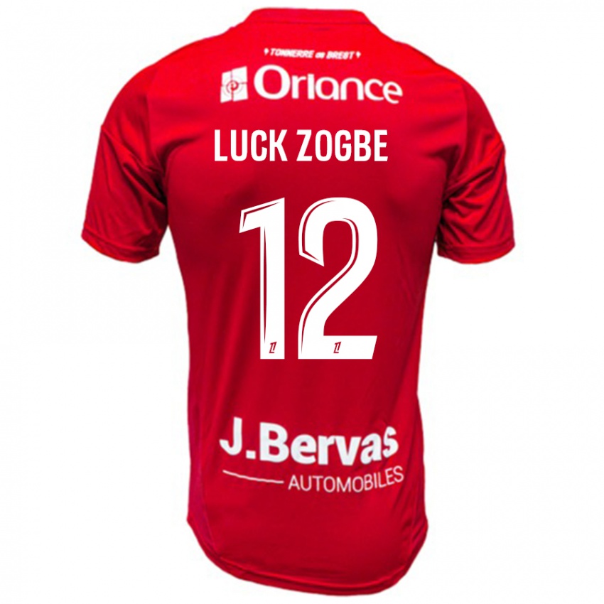 Damen Luck Zogbé #12 Rot Weiß Heimtrikot Trikot 2024/25 T-Shirt Österreich