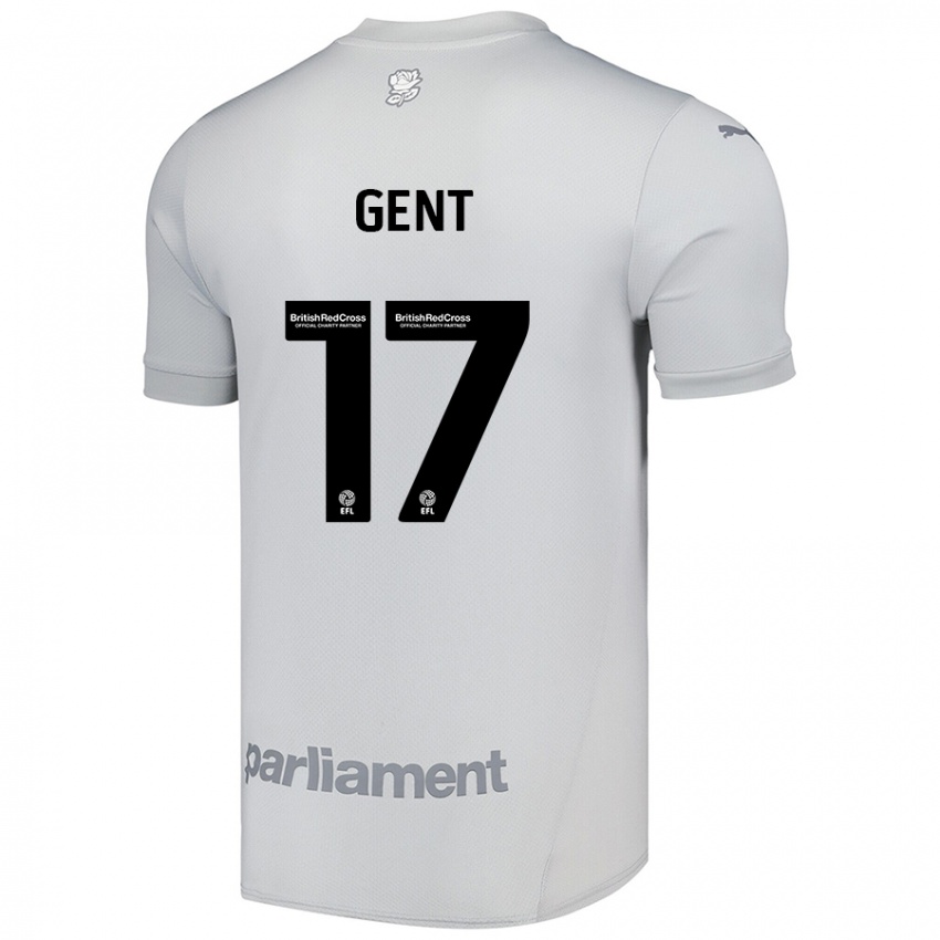 Damen Georgie Gent #17 Silbergrau Auswärtstrikot Trikot 2024/25 T-Shirt Österreich