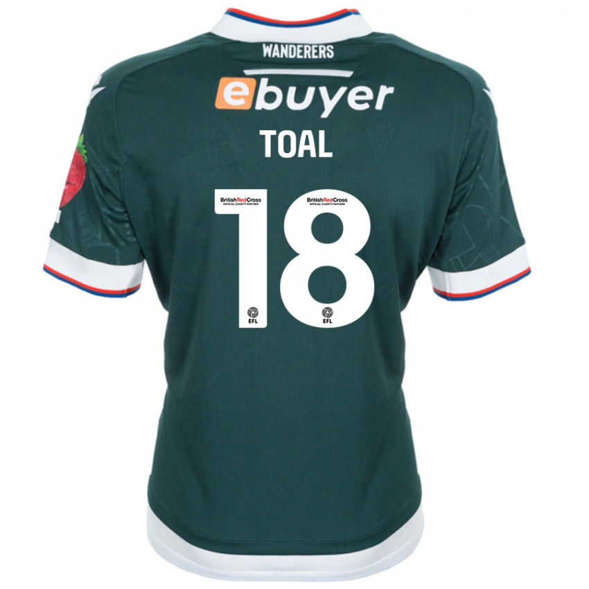 Damen Eoin Toal #18 Dunkelgrün Auswärtstrikot Trikot 2024/25 T-Shirt Österreich