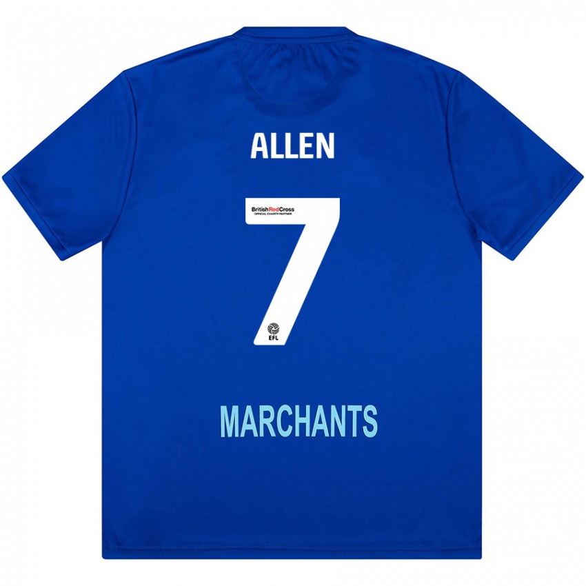 Damen Emily Allen #7 Grün Auswärtstrikot Trikot 2024/25 T-Shirt Österreich