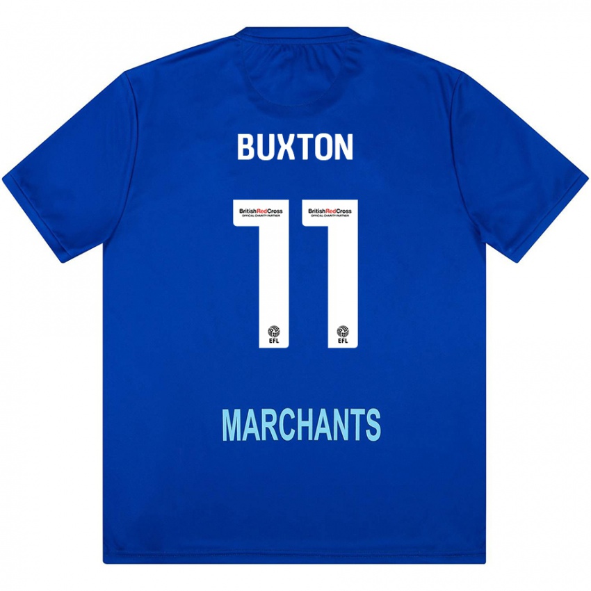 Damen Charlotte Buxton #11 Grün Auswärtstrikot Trikot 2024/25 T-Shirt Österreich