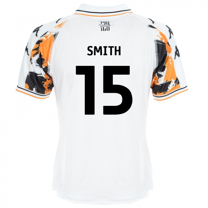 Damen Suey Smith #15 Weiß Auswärtstrikot Trikot 2024/25 T-Shirt Österreich