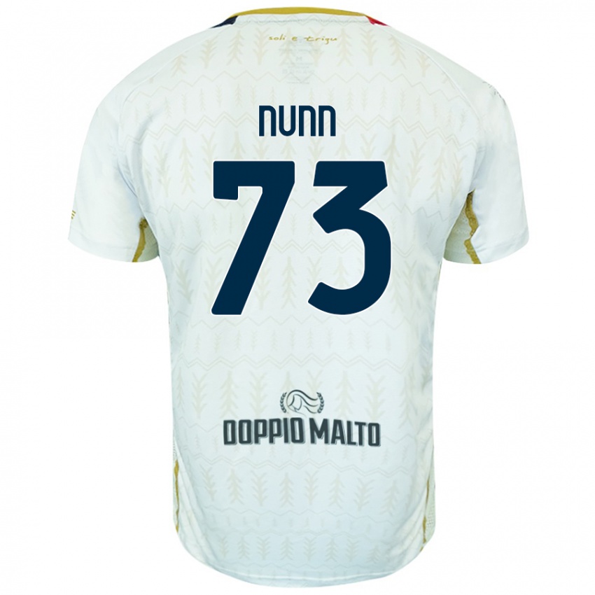 Damen Jack Nunn #73 Weiß Auswärtstrikot Trikot 2024/25 T-Shirt Österreich