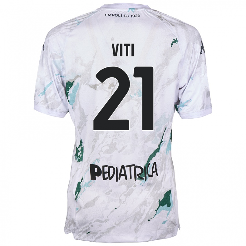 Damen Mattia Viti #21 Grau Auswärtstrikot Trikot 2024/25 T-Shirt Österreich