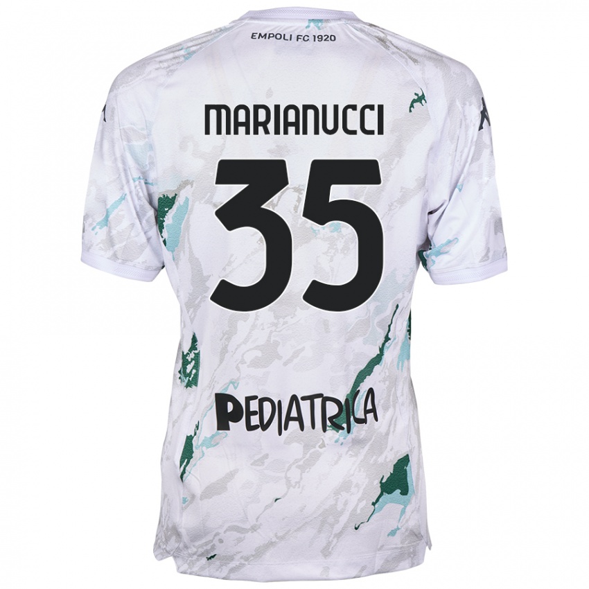 Damen Luca Marianucci #35 Grau Auswärtstrikot Trikot 2024/25 T-Shirt Österreich