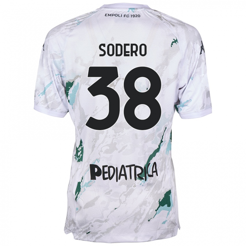 Damen Andrea Sodero #38 Grau Auswärtstrikot Trikot 2024/25 T-Shirt Österreich