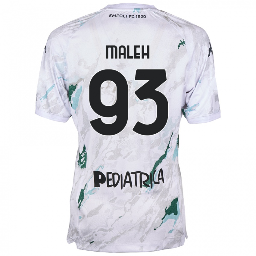 Damen Youssef Maleh #93 Grau Auswärtstrikot Trikot 2024/25 T-Shirt Österreich