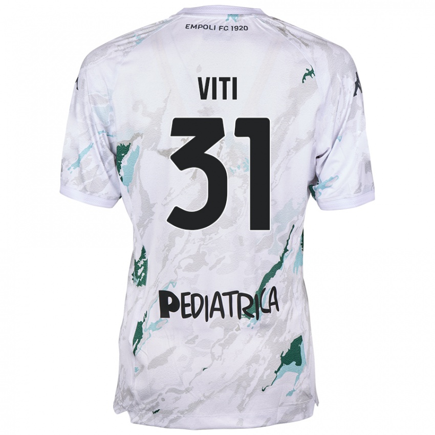 Damen Vittorio Viti #31 Grau Auswärtstrikot Trikot 2024/25 T-Shirt Österreich