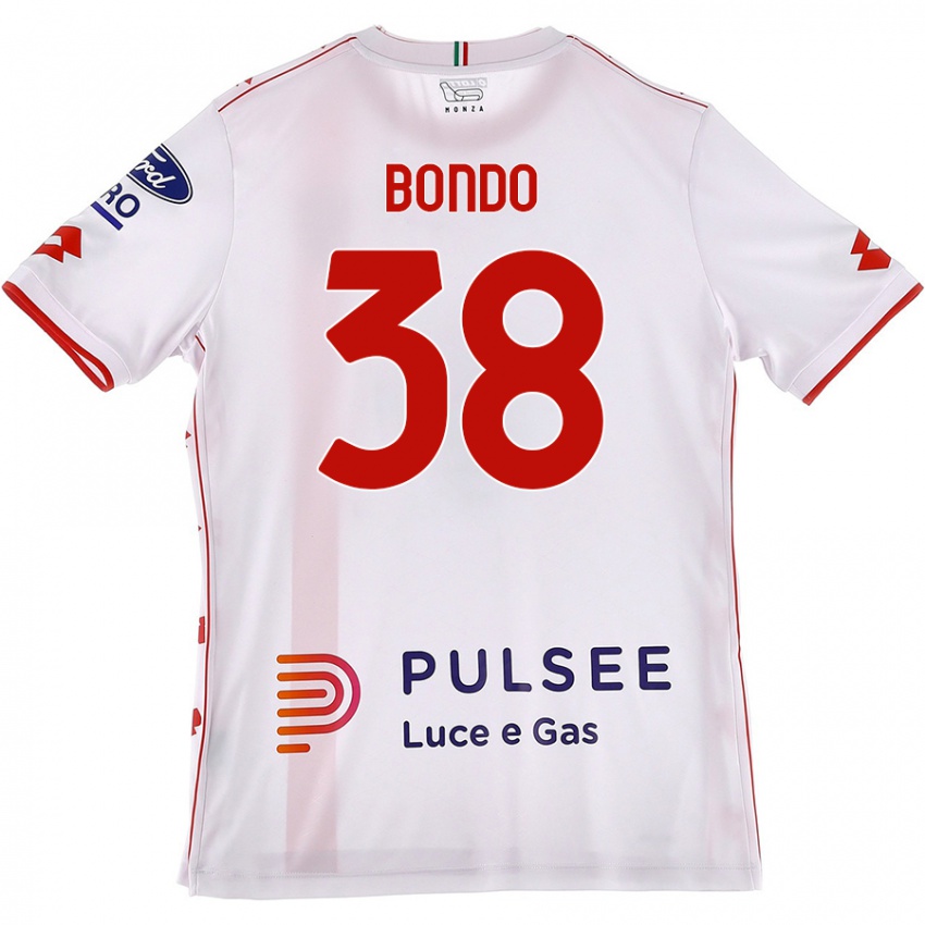 Damen Warren Bondo #38 Weiß Rot Auswärtstrikot Trikot 2024/25 T-Shirt Österreich