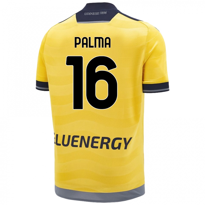 Damen Matteo Palma #16 Golden Auswärtstrikot Trikot 2024/25 T-Shirt Österreich