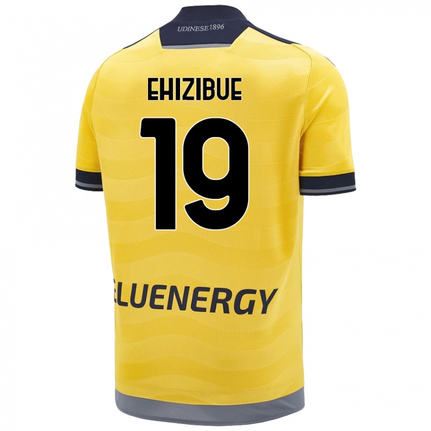 Damen Kingsley Ehizibue #19 Golden Auswärtstrikot Trikot 2024/25 T-Shirt Österreich